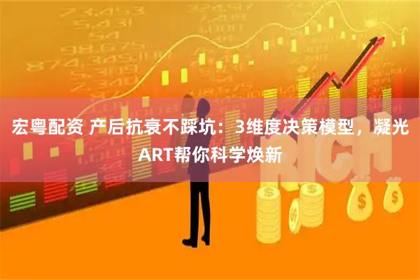 宏粤配资 产后抗衰不踩坑：3维度决策模型，凝光ART帮你科学焕新